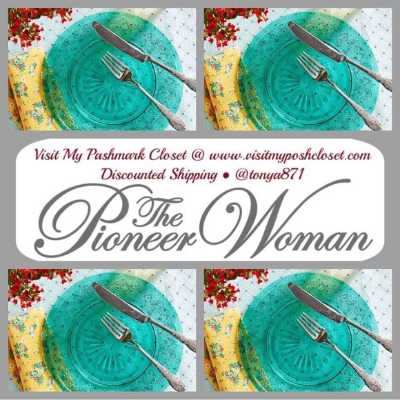 š¦Ā New Pioneer WomanāCassie
GlassāTealāBlueāDinnerāPlates,āSetāofā4 - Picture 4 of 8